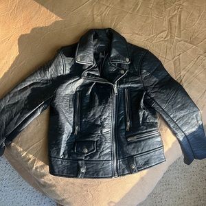 Faux Leather Jacket